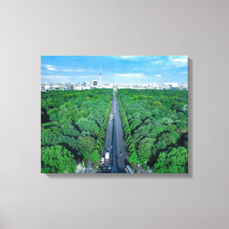 Berlin Tiergarten Canvas Photo Print
