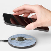Berlin TV Tower Abstract Germany Travel Art Wireless Charger (Hand)