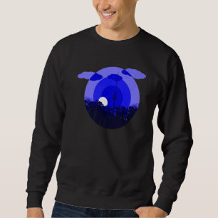 Berlin Tv Tower Night In The Forest Souvenir Germa Sweatshirt