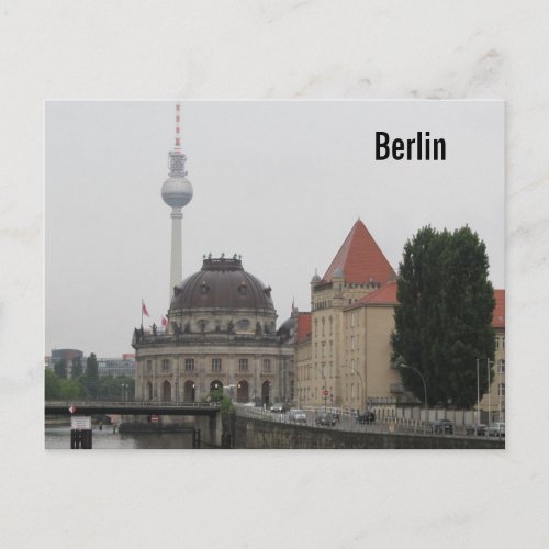 Berlin TV Tower Postcard