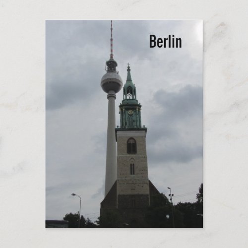 Berlin TV Tower Postcard