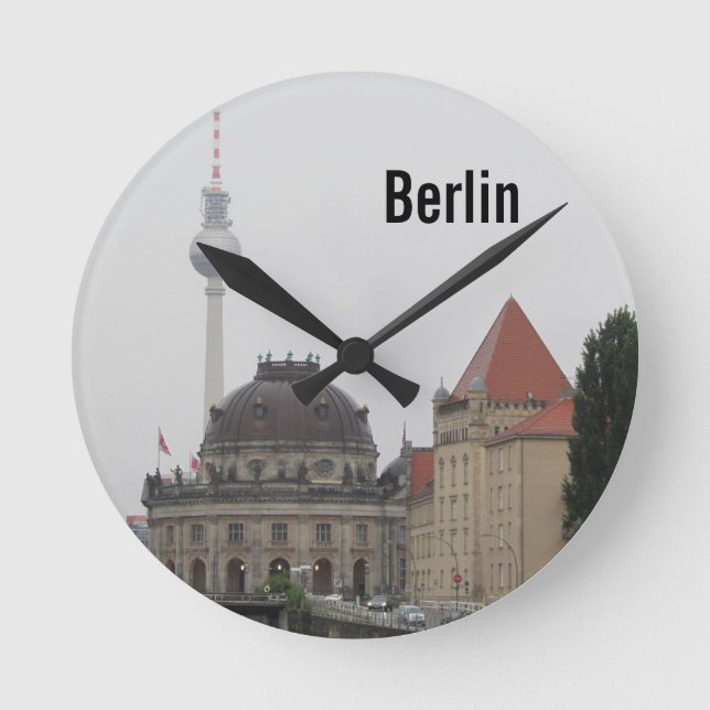 Berlin TV Tower Round Clock (Front)