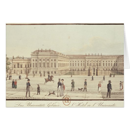 Berlin University, Berlin Cards (Front Horizontal)