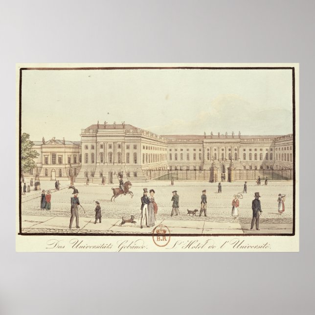 Berlin University, Berlin Poster (Front)