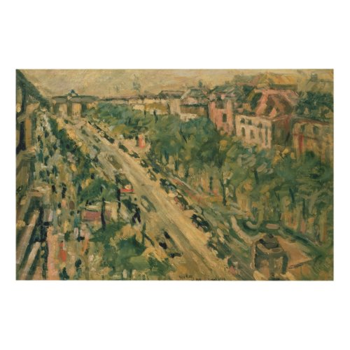 Berlin Unter den Linden 1922 Wood Wall Decor