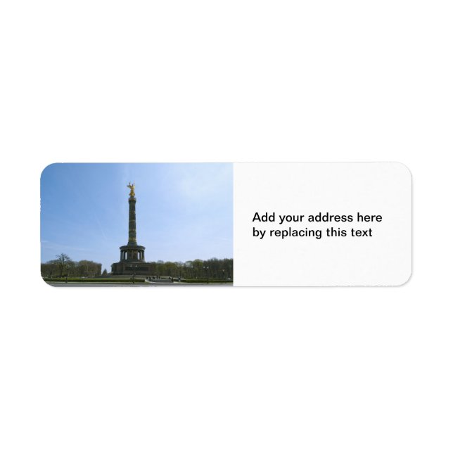 Berlin Victory Column Label (Front)