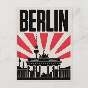 Berlin Vintage Postcard