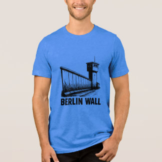 Berlin Wall Artistic T-Shirt –Symbol of Freedom... Tri-Blend Shirt