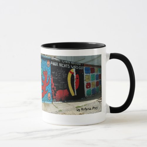 Berlin Wall by Antonio Perri Mug