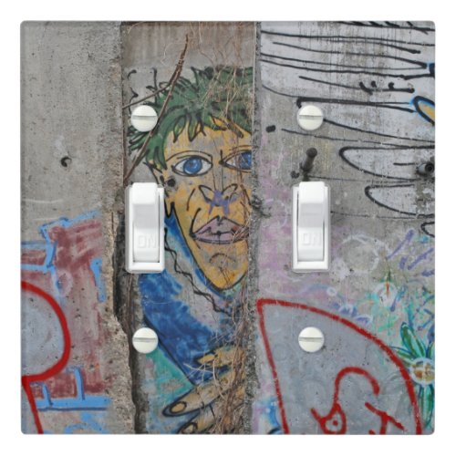 Berlin Wall graffiti art Light Switch Cover