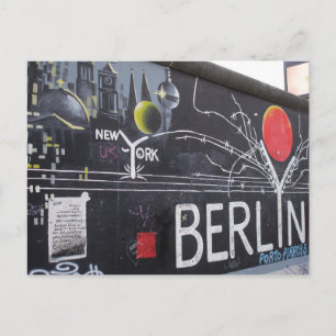 Berlin Wall Postcard