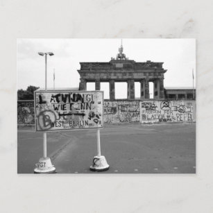 Berlin Wall Postcard