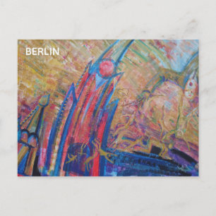 Berlin Wall Postcard