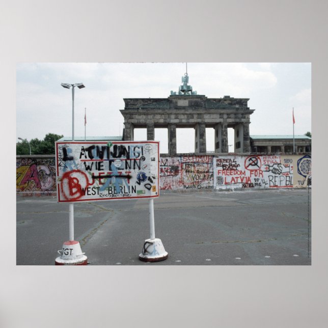 Berlin Wall Poster (Front)
