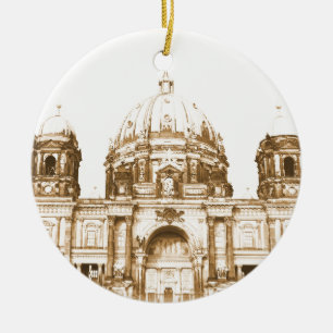 Berliner Dom in Berlin, Germany Ceramic Ornament