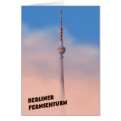 Berliner Fernsehturm ,Berlin TV tower (Front)
