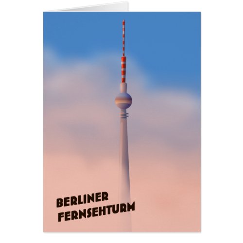 Berliner Fernsehturm Berlin TV tower