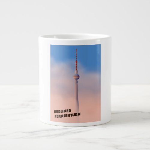 Berliner Fernsehturm Berlin TV tower Giant Coffee Mug