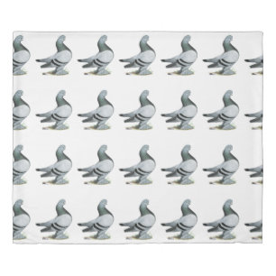 Berliner Tumbler Pigeon Blue Bar Duvet Cover