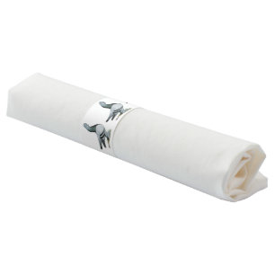 Berliner Tumbler Pigeon Blue Bar Napkin Bands