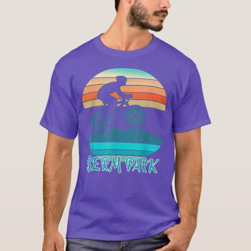 Berm Park _ Mountain Bikers _ Biking Cycling  T_Shirt