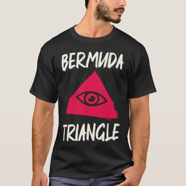Bermud Triangle Research Ocean Bermuda Triangle T-Shirt (Front)
