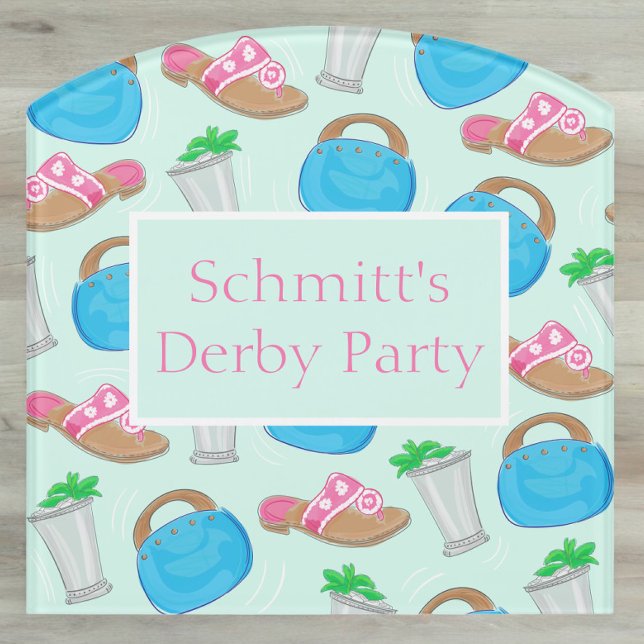 Bermuda Bag Sandals Mint Julep Preppy Door Sign (Creator Uploaded)