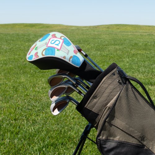 Bermuda Bag Sandals Mint Julep Preppy Monogram Golf Head Cover