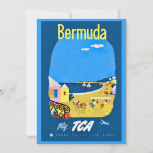 Bermuda Beach 5x7 Big Postcard