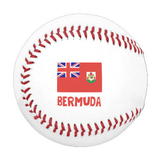 Bermuda Bermudian Flag Personalized Name Baseball