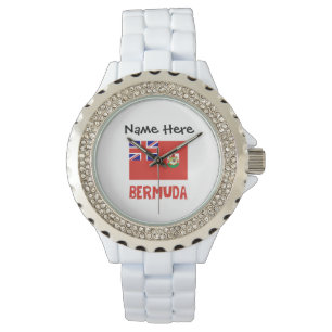 Bermuda Bermudian Flag Personalized Name Watch