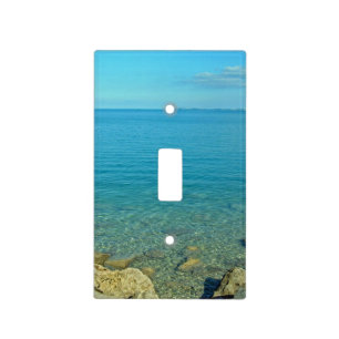 Bermuda Blue Green Waters Light Switch Cover