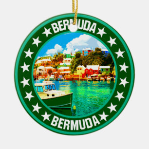 Bermuda ceramic ornament