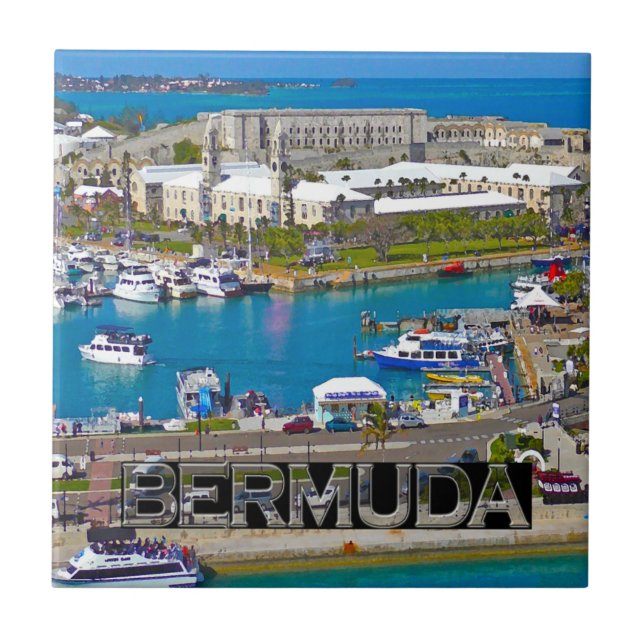 Bermuda Ceramic Tile (Front)
