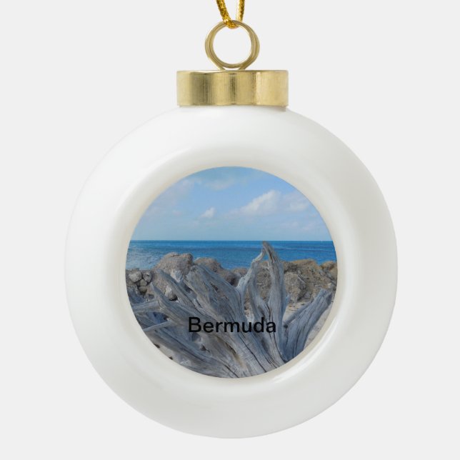 Bermuda Christmas Tree Ornament (Front)
