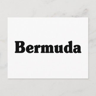 Bermuda Classic Style Postcard