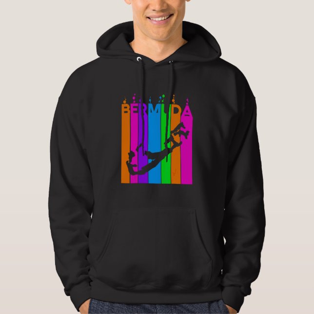 Bermuda Colorful Bubbles Hoodie (Front)