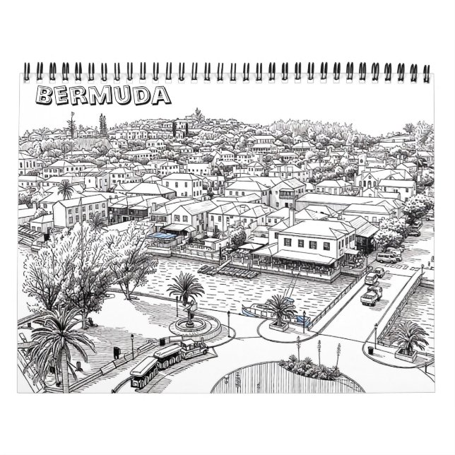 Bermuda Colorize Calendar (Cover)