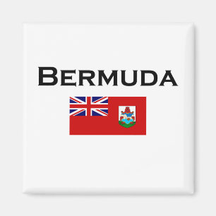Bermuda Country Flag Light-Color Magnet