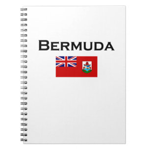 Bermuda Country Flag Light-Color Notebook