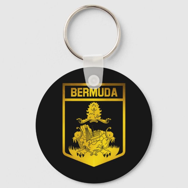 Bermuda Emblem Keychain (Front)