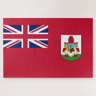 Bermuda Flag (Bermudian) (Caribbean Islands) Jigsaw Puzzle