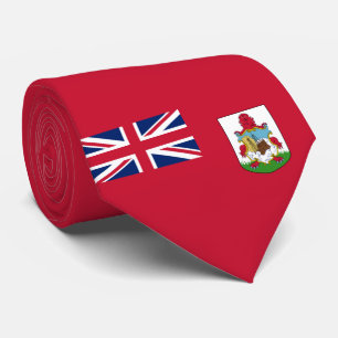Bermuda Flag (Bermudian) (Caribbean Islands) Neck Tie