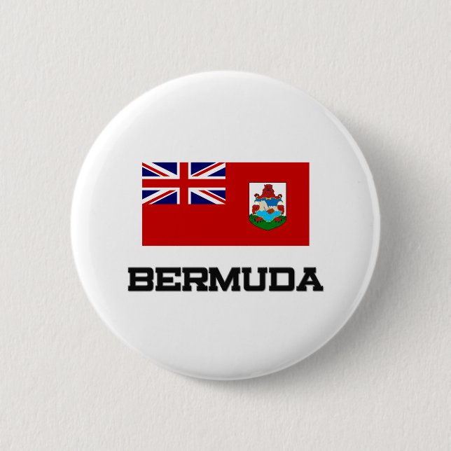 Bermuda Flag Button (Front)
