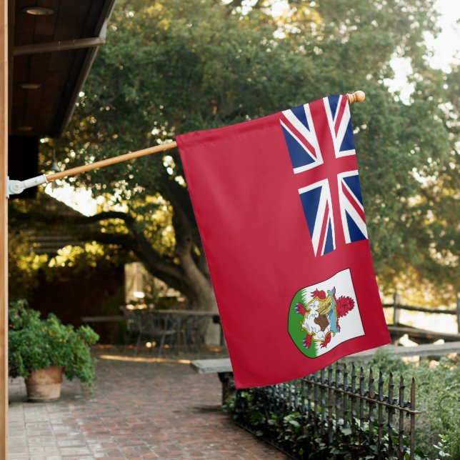 Bermuda Flag Design with British Red Ensign (In SItu)