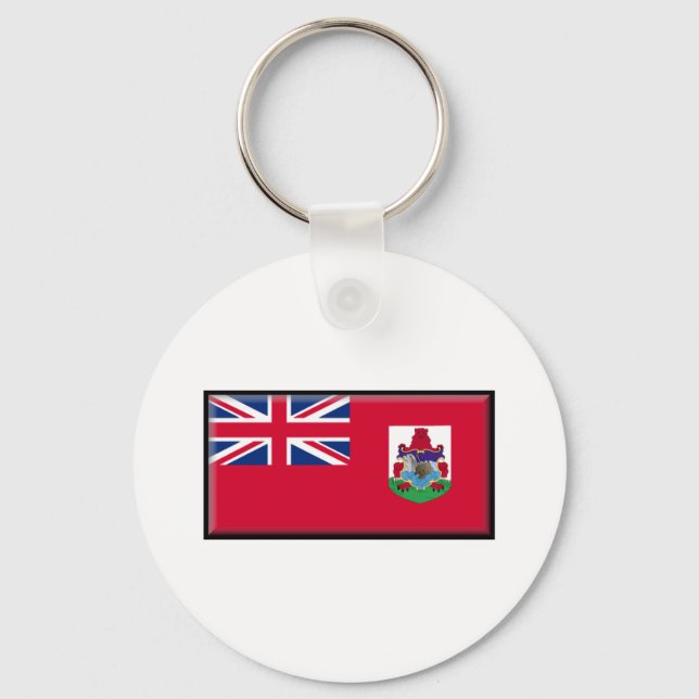 Bermuda Flag Keychain (Front)