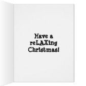 Bermuda Flag Lacrosse Shield Christmas Card (Inside (Right))