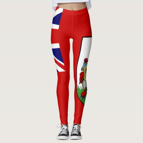 Bermuda flag leggings