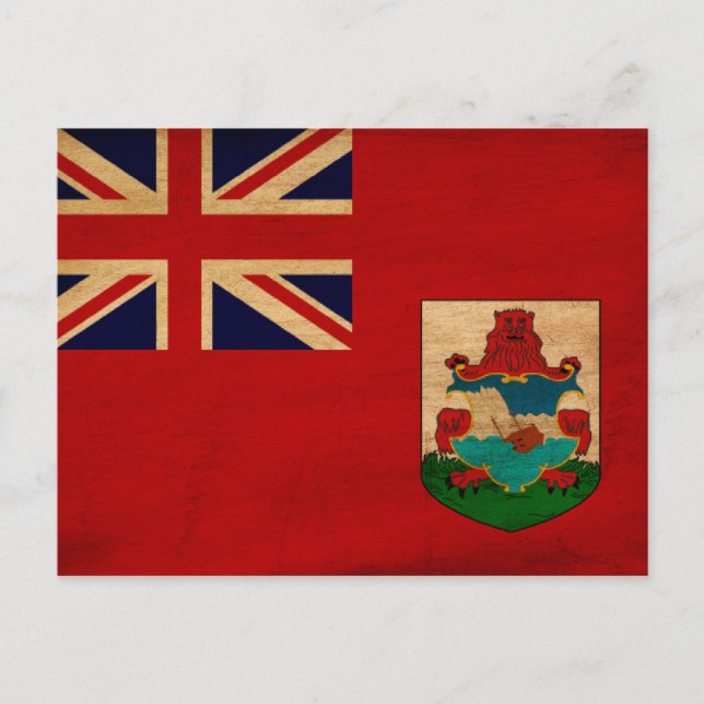 Bermuda Flag Postcard (Front)