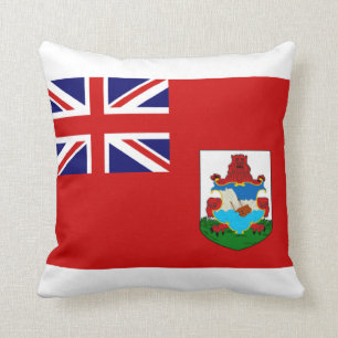 Bermuda Flag Throw Pillow